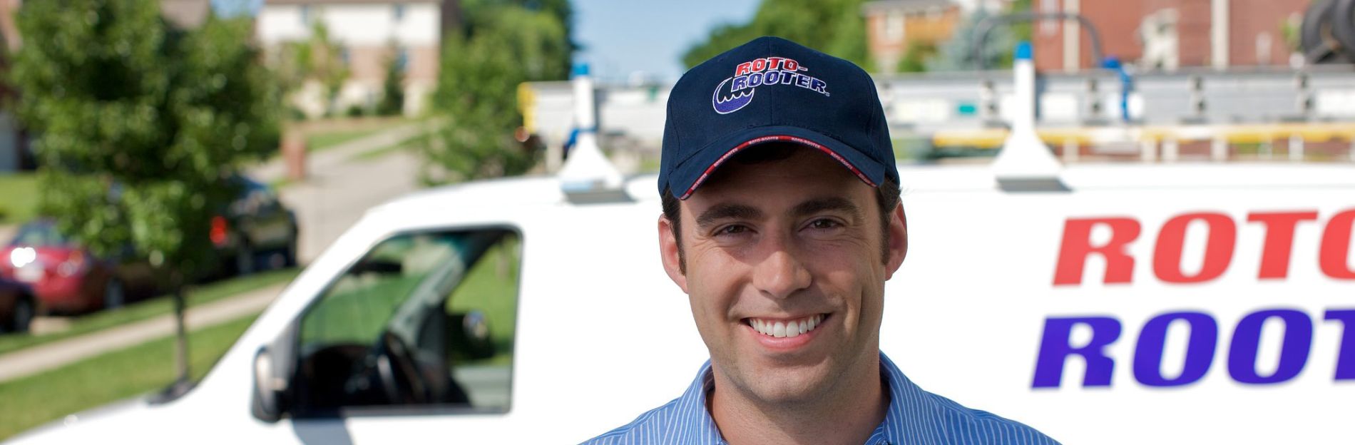 A RotoRooter Plumber ready to take on any plumbing job